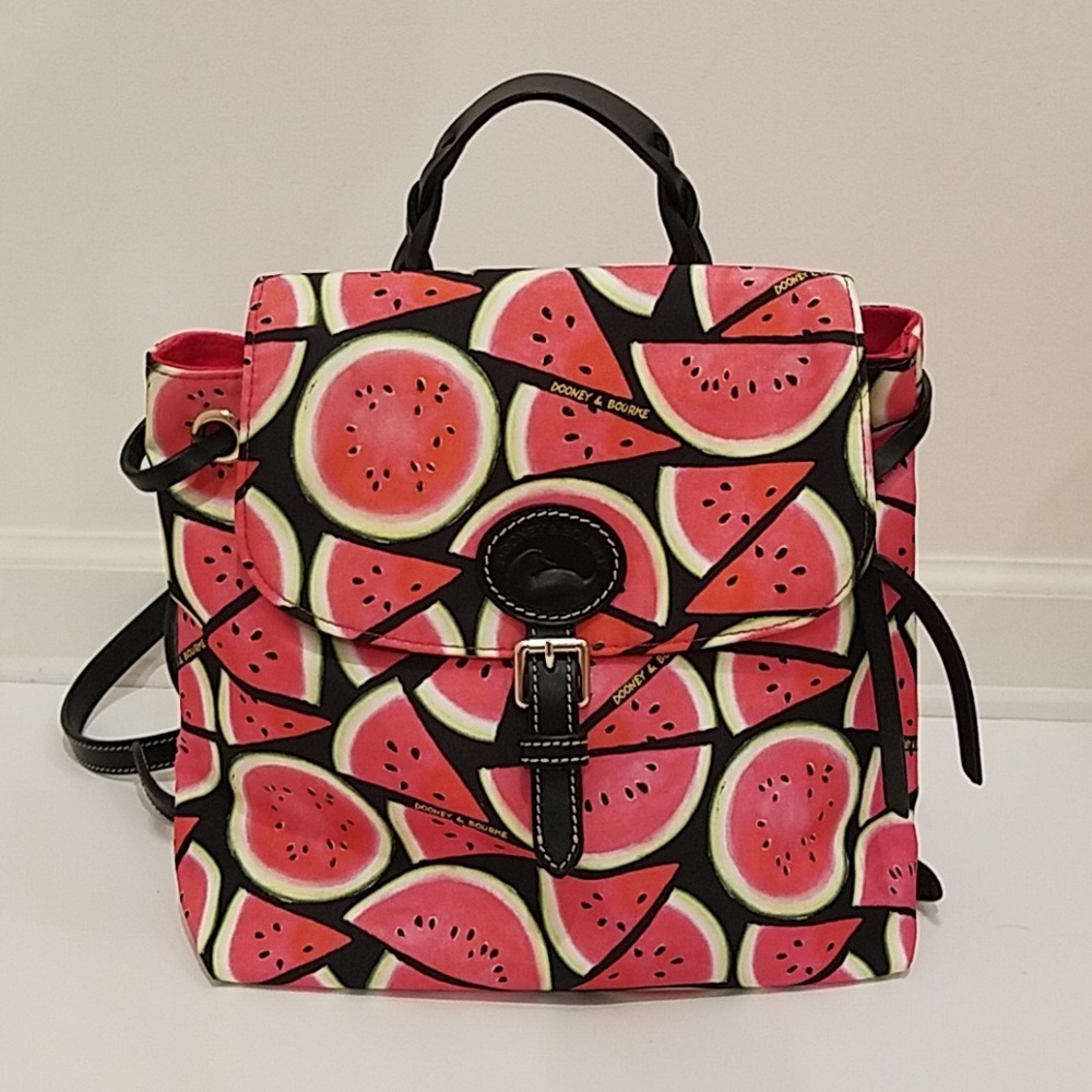 Dooney & Bourke Watermelon Toss Print Backpack
